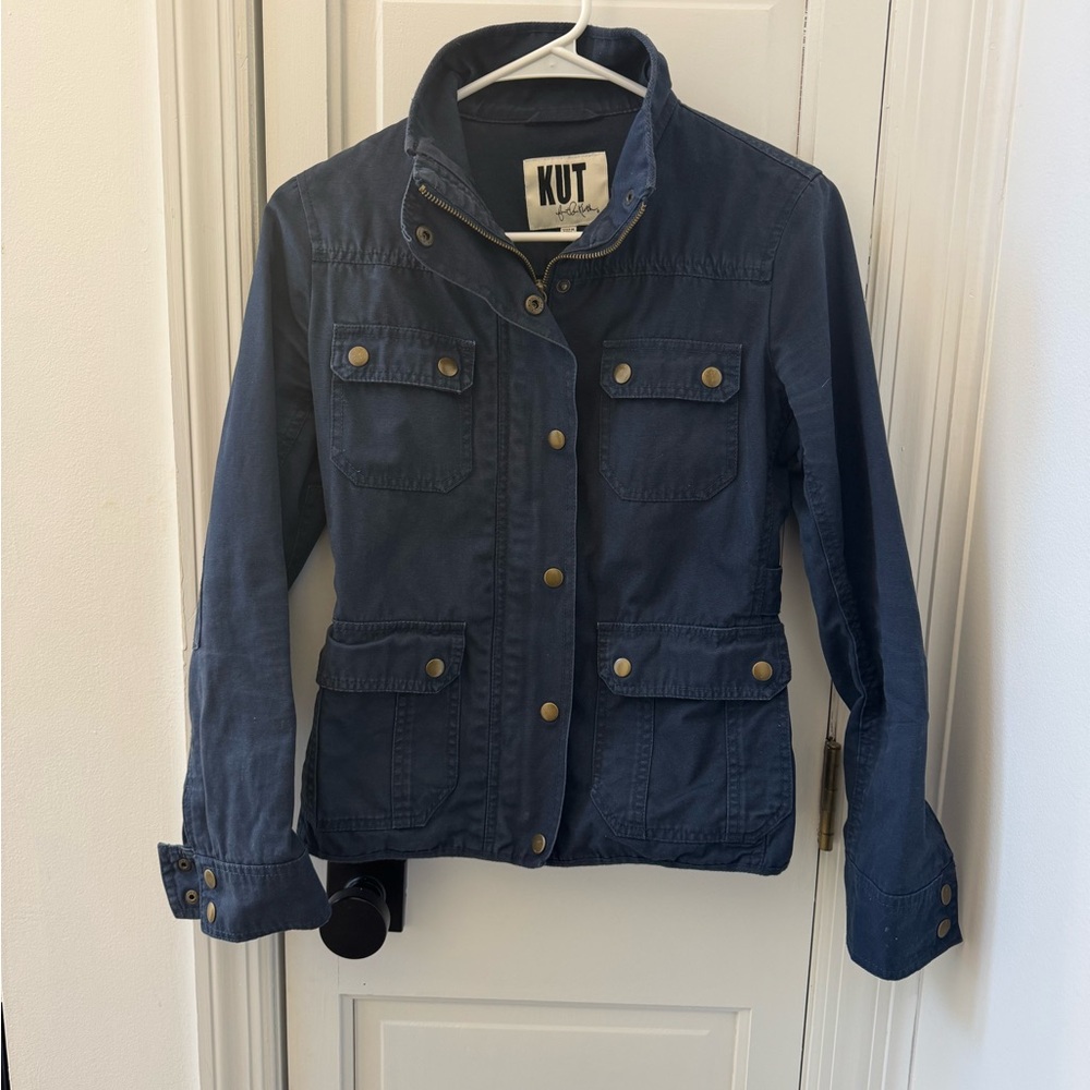 Kut from the Kloth Navy Jacket